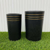 Black Fancy Pot