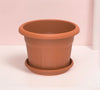 Cosmoplast Round Planter 28 With Tray