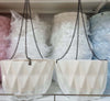 Hanging Plastic Pot (Diamond Cut) | Dubai's Stylish Planter!