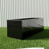 GRP Rectangular Pot 50x20x20cm Modern Durable Outdoor Planter