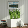 Snake Plant Trio (60–80cm) in (90×40×30) GRP Planter