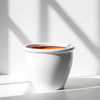 Rolled Rim White Pot | Dubai's Stylish Planter!